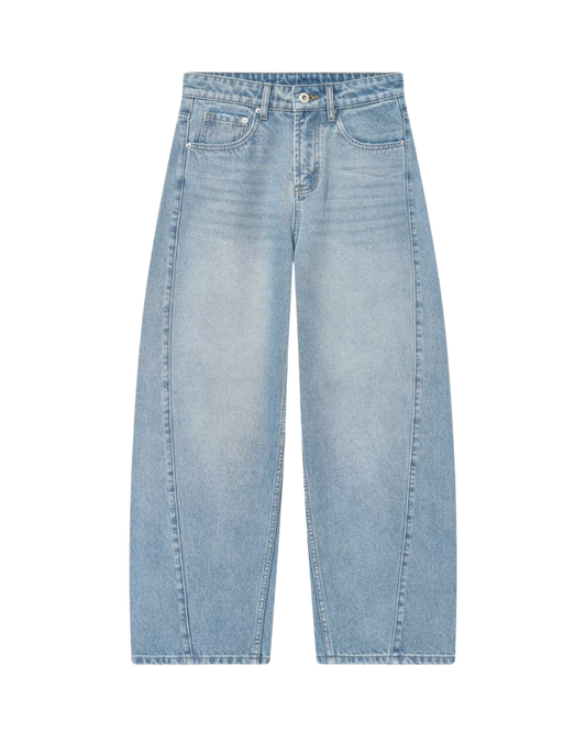 Mia | Baggy Jeans Light Blue High Waisted Wide Leg