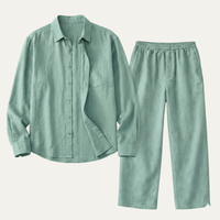 Alaric linen set detail view thirteen