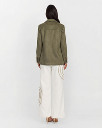 Harriet | Relaxed Soft-Touch Suede Jacket