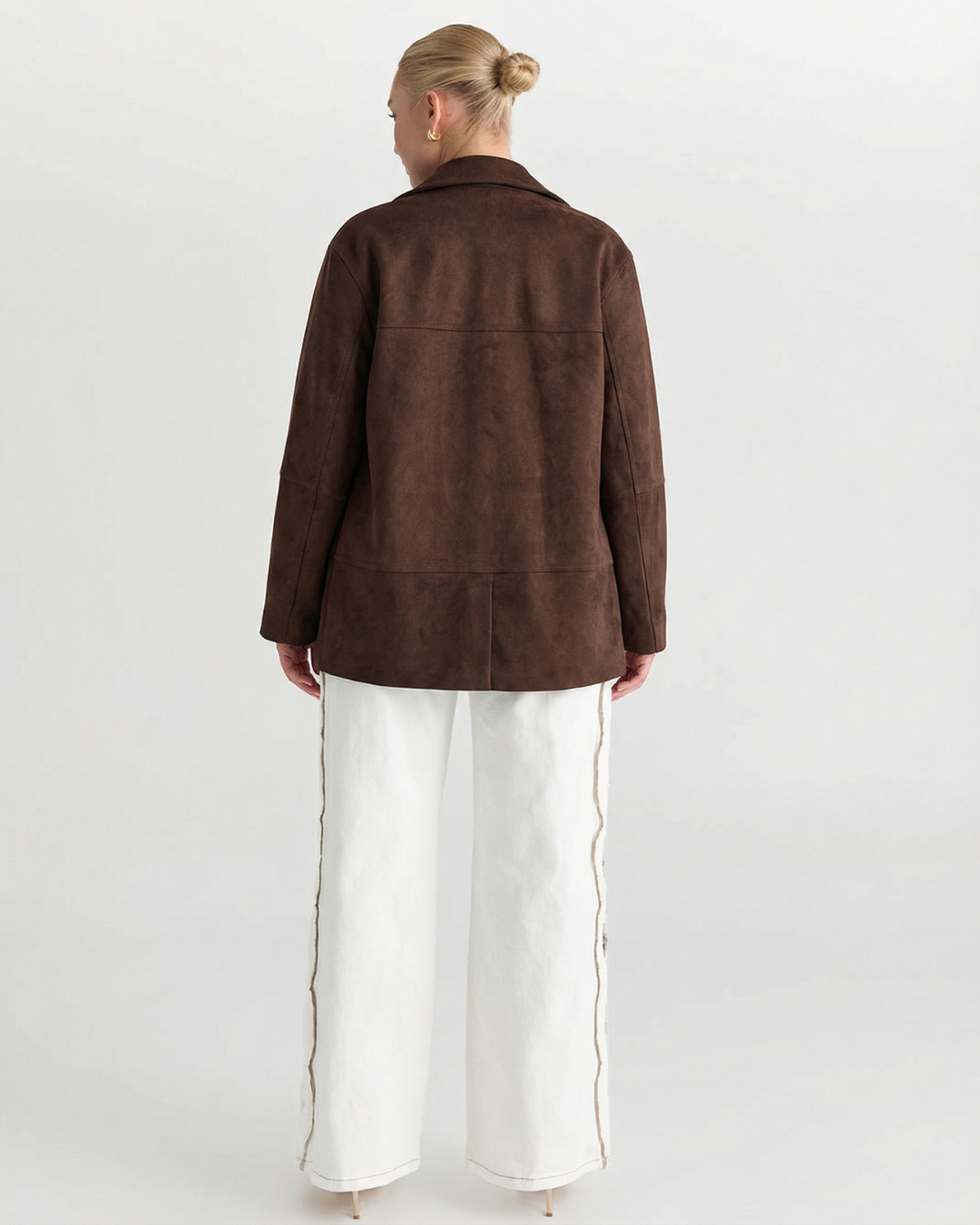 Martha | Relaxed Faux Suede Jacket