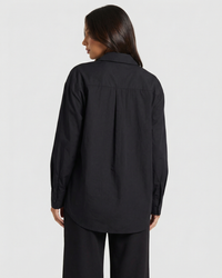 Nancy | Long Sleeve Tunic Blouse