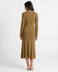 Scarlett | Ribbed Knit Belted Midi Co-ord Set
