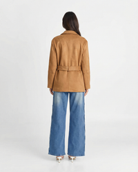 Mollie | Relaxed Brushed Fabric Summer Blazer