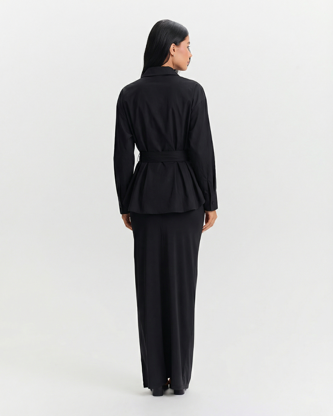 Arabella | Belted Longline Shirt