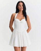 Elspeth | Sweetheart Halter Neck Mini Dress