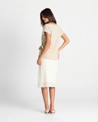 Bethany | Tie Front Jersey Top
