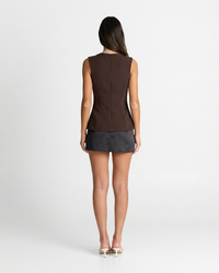 Rose | Fitted Peplum Top