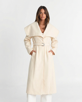 Hattie | Longline Belted Trench Coat