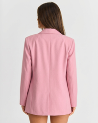 Yasmine | Oversized Linen Blazer