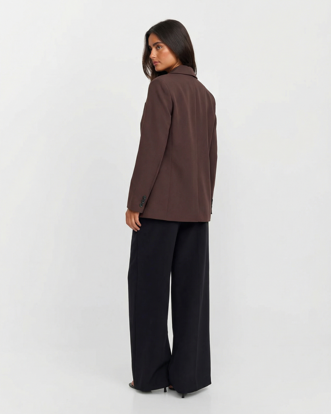 Mia | Oversized Double Breasted Suiting Blazer