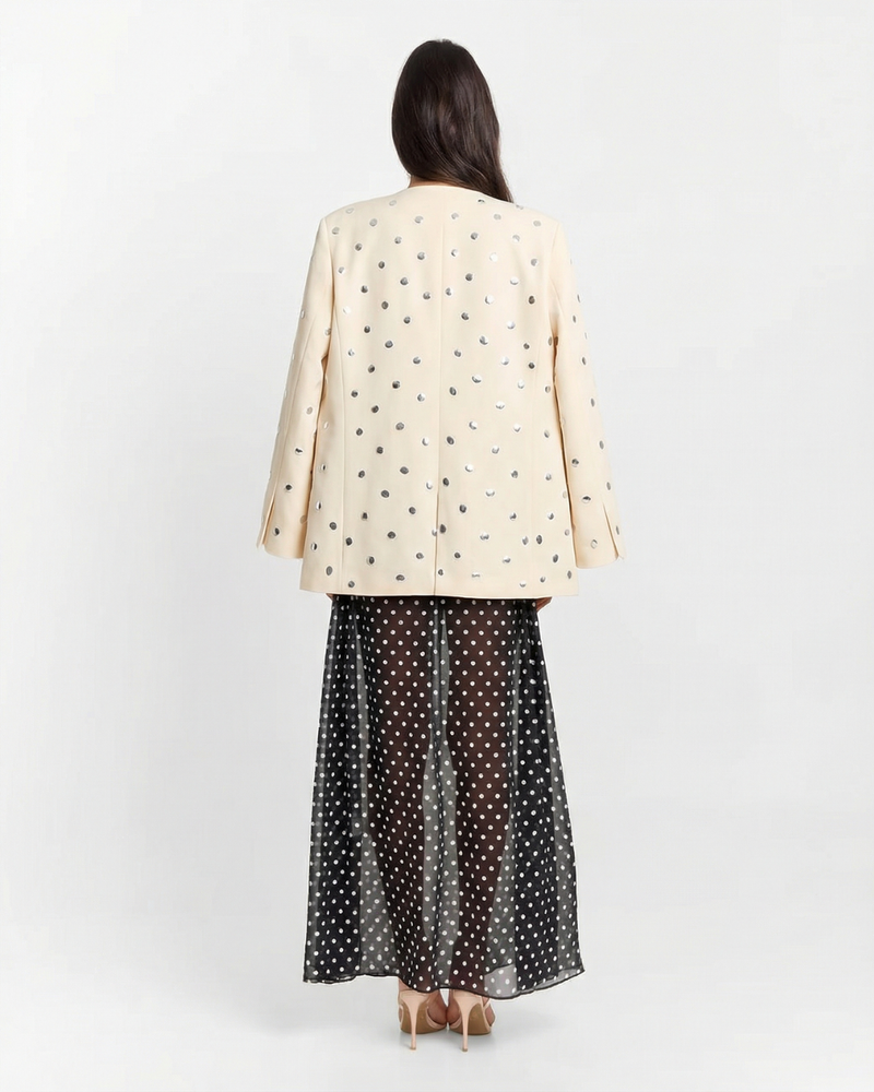 Eloise | white blazer