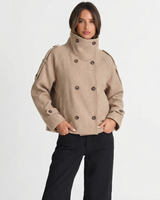 Heidi | Cropped Double-Breasted Blazer