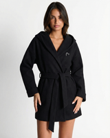 Beatrice | Hooded Belted Jacket