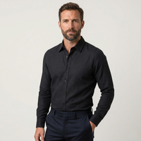 Milo | Cotton Linen Look Summer Business Shirt
