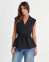 Juno | Tailored Peplum Waistcoat