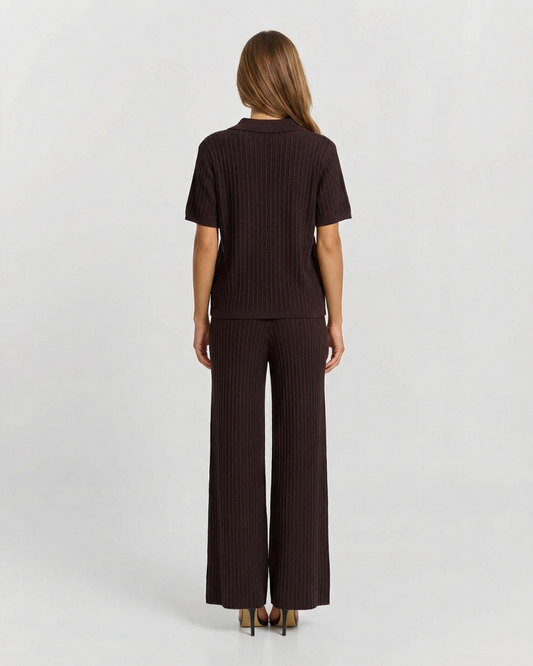 Amber | Ribbed Knit Co-ord Set