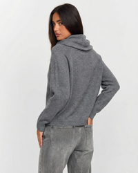 Alicia | Relaxed Cowl Neck Knit Top