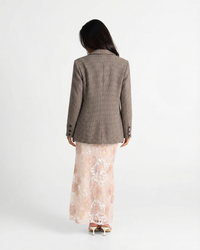 Jemima | Oversized Houndstooth Blazer