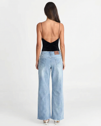 Eva | Velvet-Touch Sweetheart Corset Top in Black & Purple