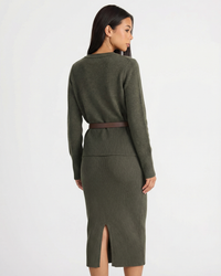 Phoebe | Argyle Fine Gauge Knit Cardigan Co-ord Set