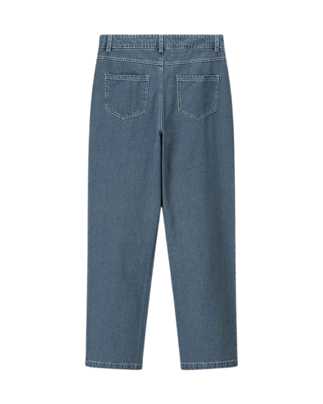 Liv | Wide Leg Jeans Light Blue High Waisted Embellished Straight