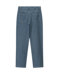 Robyn | High Waist Embellished Straight Leg Jeans