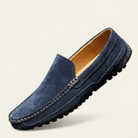 Noel | Men's Suede Leather Slip-On Loafers
