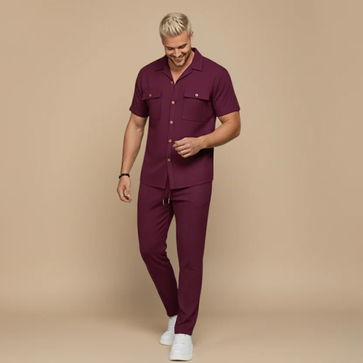 Caspian Set Burgundy