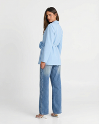 Georgia | Tailored Belted Summer Blazer