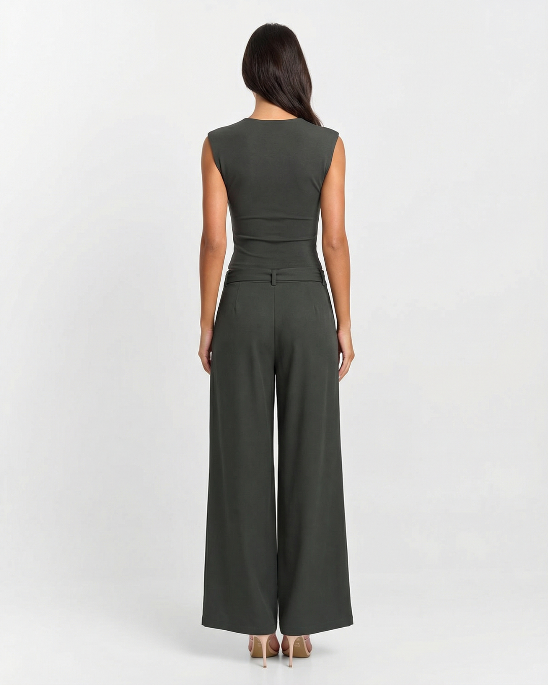 Layla | Tailored Vest Wide Leg Trouser Co-ord Set