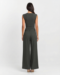 Layla | Tailored Vest Wide Leg Trouser Co-ord Set