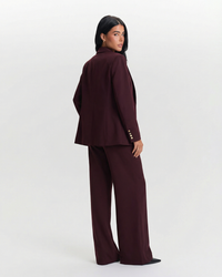 Rosie | Tailored Blazer Wide Leg Trouser Suit Set
