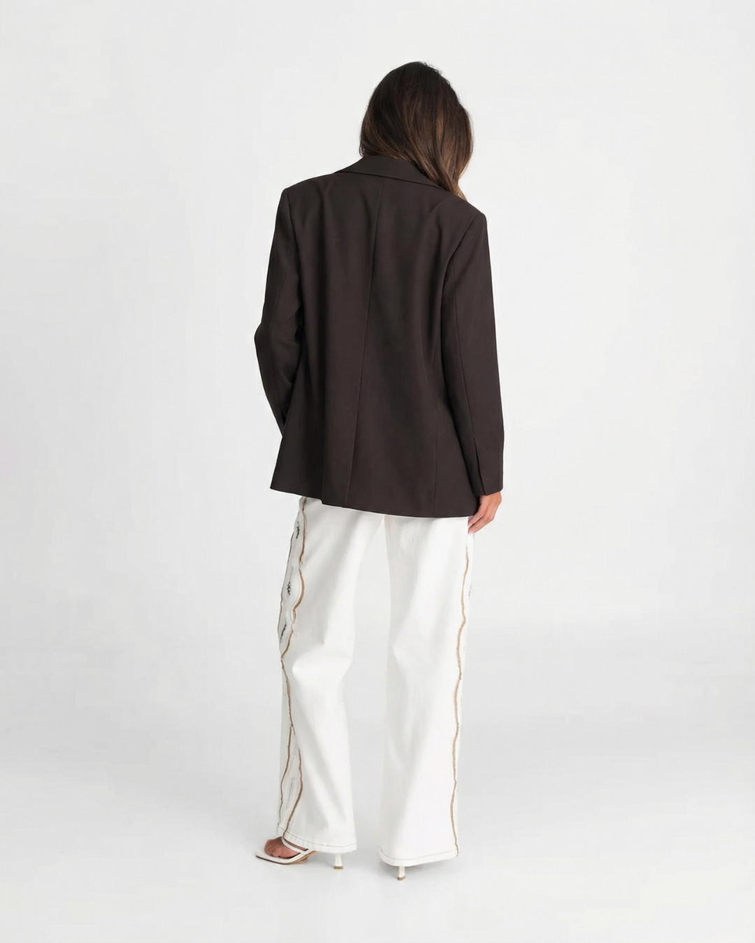 Victoria | Oversized Single Button Blazer