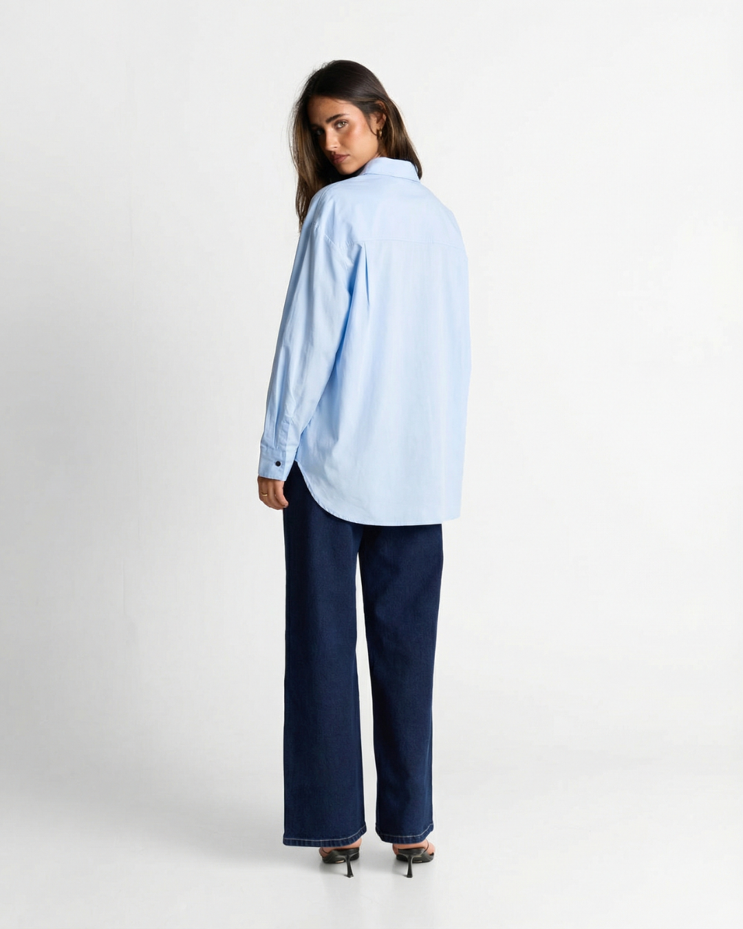 Elodie | Relaxed Cotton Button-Up Shirt