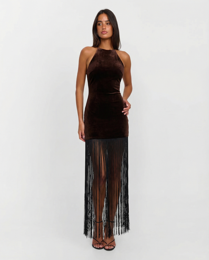 Darcy | halter neck dress