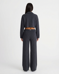 Maya | Jersey Zip Jacket Wide Leg Lounge Co-ord Set