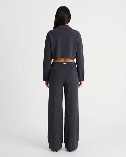 Mila | Zip Up Wide Leg Co-ord Set