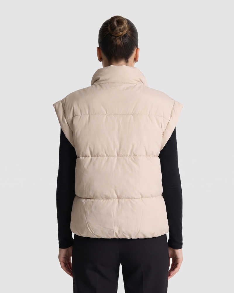 Isadora | Sleeveless Puffer Vest