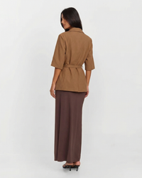 Elizabeth | Tailored Linen Blazer