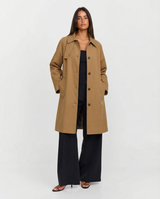 Sophia | Camel Longline Trench Coat