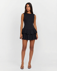Georgia | Tiered Ruffle Sleeveless Mini Dress