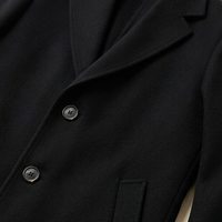 Constantine overcoat pocket detail