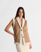 Nora | Shearling Waistcoat