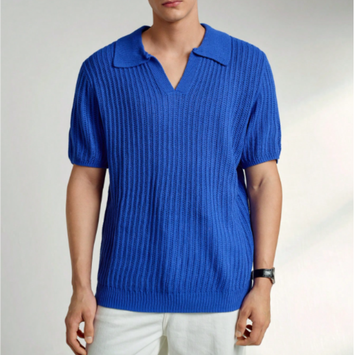 Phoenix Knitted Polo Shirt