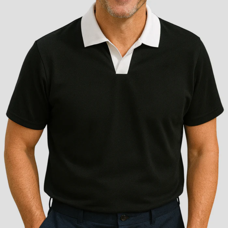 Cassius polo Black