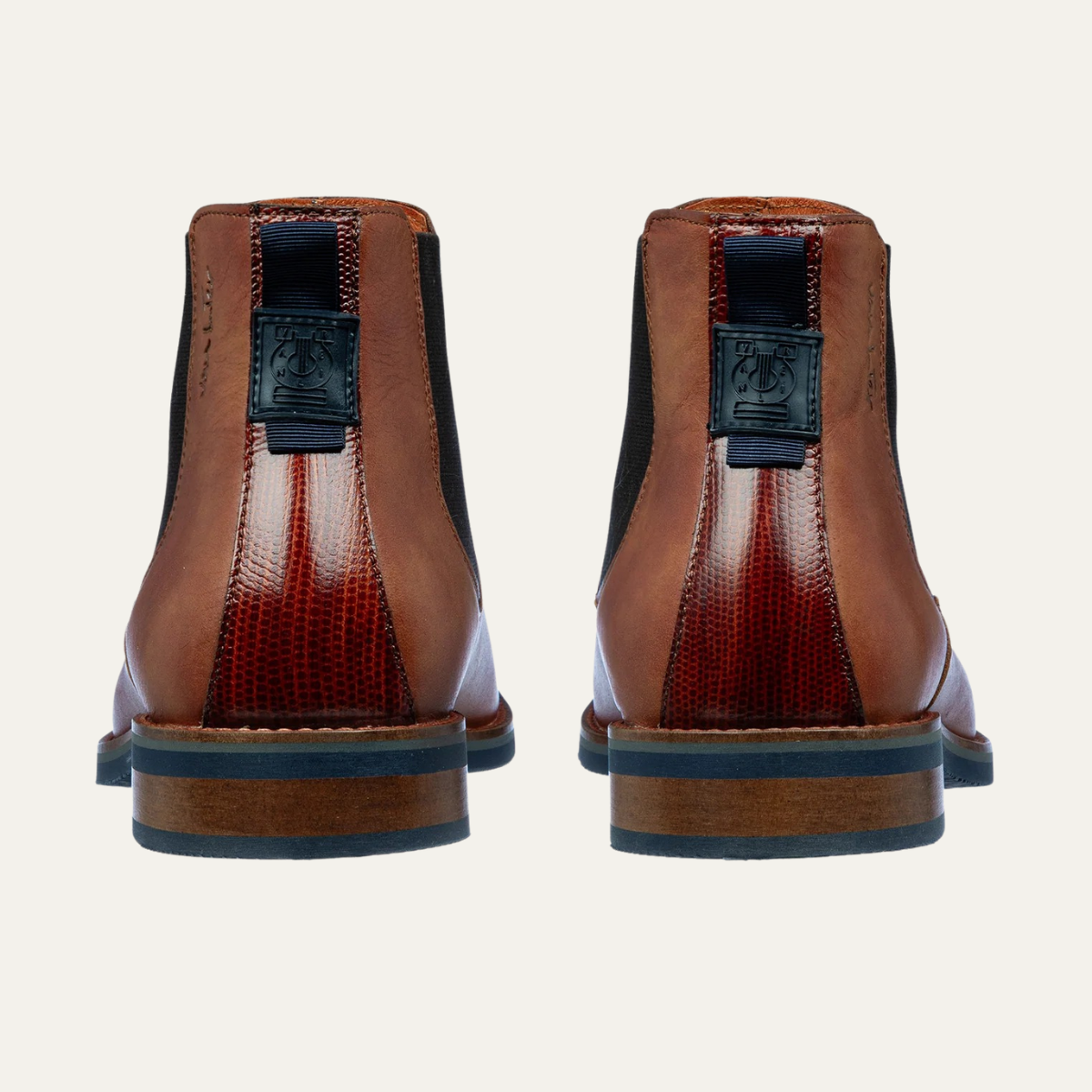 Torrington men's leather Chelsea boots, view 6