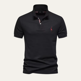 Kai | Cotton Tailored Short Sleeve Polo Shirt