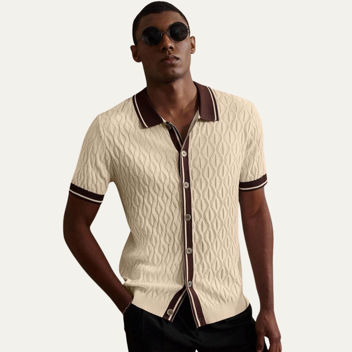 Keith polo detail