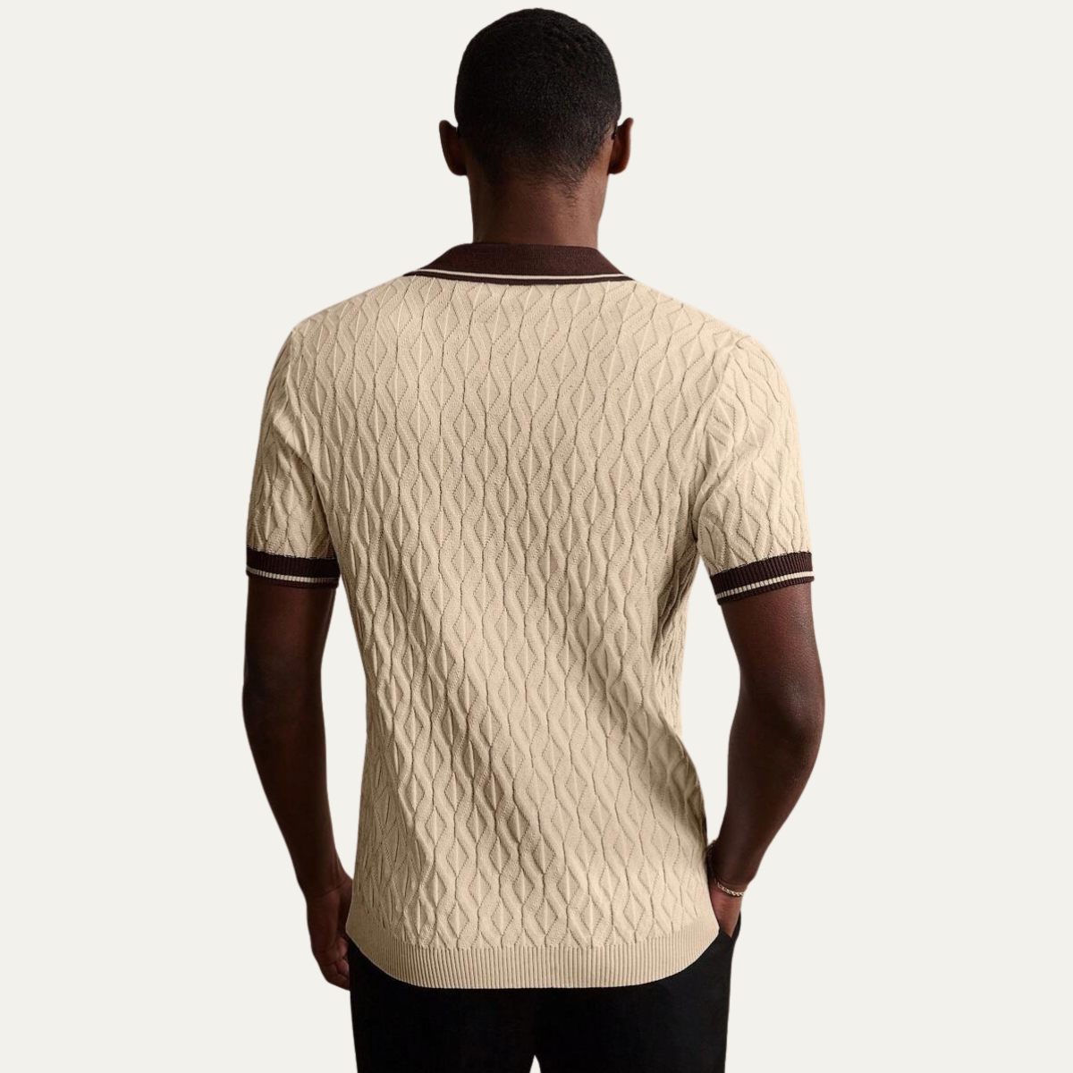 Keith polo detail