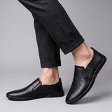 Igor | Leather Moccasin Slip On Dress Shoes